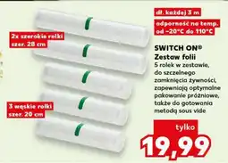 Kaufland SWITCH ON Zestaw folii oferta