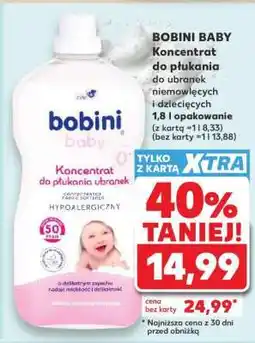 Kaufland BOBINI BABY Koncentrat do płukania do ubranek niemowlęcych i dziecięcych oferta