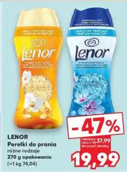 Kaufland LENOR Perełki do prania oferta