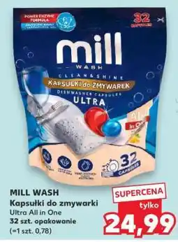 Kaufland MILL WASH Kapsułki do zmywarki oferta