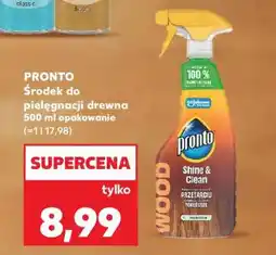 Kaufland PRONTO Środek do pielęgnacji drewna 500 ml opakowanie oferta