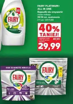 Kaufland FAIRY PLATINUM ALL IN ONE oferta