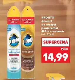Kaufland PRONTO Aerozol do różnych powierzchni 400 ml opakowanie oferta