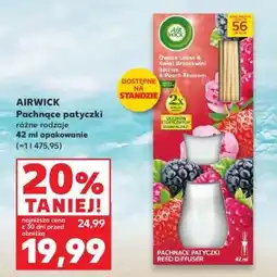 Kaufland AIRWICK Pachnące patyczki różne rodzaje oferta