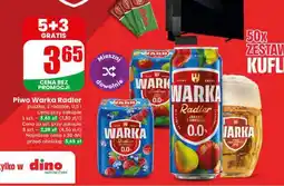 Dino Piwo Warka Radler oferta
