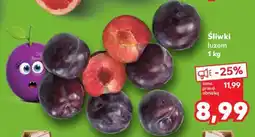 Kaufland Śliwki, luzem 1 kg oferta