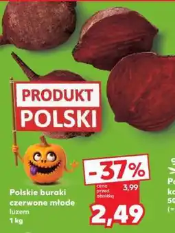Kaufland Polskie buraki czerwone młode luzem 1 kg oferta