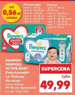 Kaufland PAMPERS, PAMPERS ACTIVE BABY oferta
