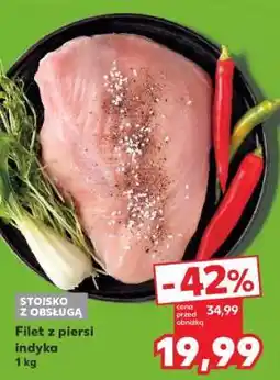 Kaufland Filet z piersi indyka 1 kg oferta