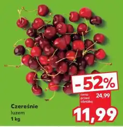 Kaufland Czereśnie luzem 1 kg oferta