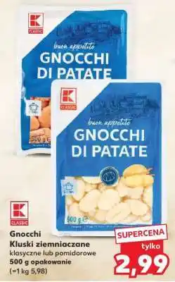 Kaufland Gnocchi Kluski ziemniaczane oferta