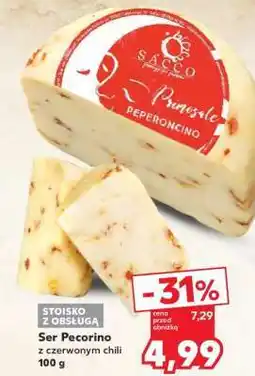 Kaufland Ser Pecorino z czerwonym chili 100 g oferta