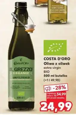 Kaufland COSTA D'ORO Oliwa z oliwek extra virgin, BIO 500 ml butelka oferta
