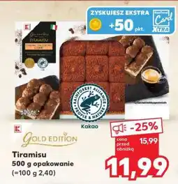 Kaufland Tiramisu oferta