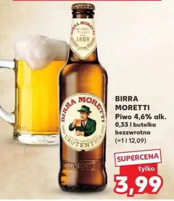 Kaufland BIRRA MORETTI oferta