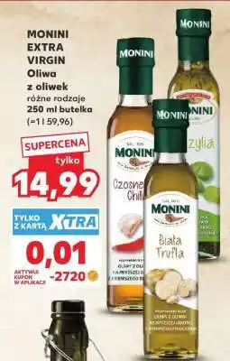 Kaufland MONINI EXTRA VIRGIN Oliwa z oliwek różne rodzaje 250 ml butelka oferta