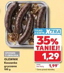 Kaufland OLEWNIK Kaszanka gryczana 100 g oferta