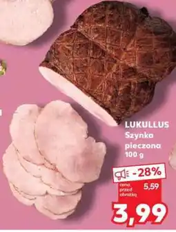 Kaufland LUKULLUS Szynka pieczona 100 g oferta