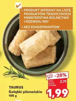 Kaufland TAURUS Gołąbki pilzneńskie 100 g oferta