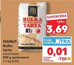 Kaufland MAMUT Bułka tarta wrocławska 450 g opakowanie oferta