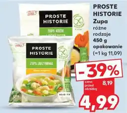 Kaufland PROSTE HISTORIE Zupa różne rodzaje 450 g opakowanie oferta