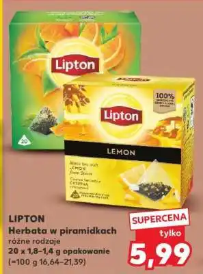 Kaufland LIPTON Herbata w piramidkach oferta
