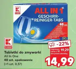 Kaufland Tabletki do zmywarki oferta