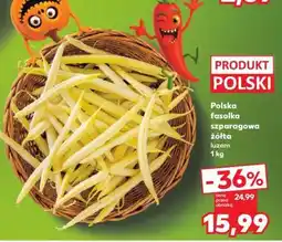 Kaufland Polska fasolka szparagowa żółta luzem 1 kg oferta