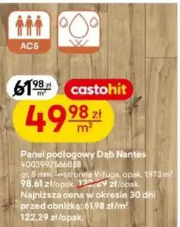 Castorama Panel podłogowy Dąb Nantes castohit oferta