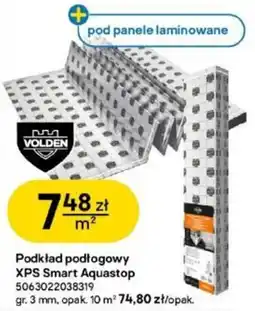 Castorama Podkład podłogowy XPS Smart Aquastop oferta