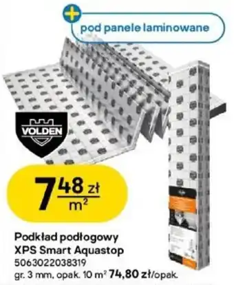 Castorama Podkład podłogowy XPS Smart Aquastop oferta