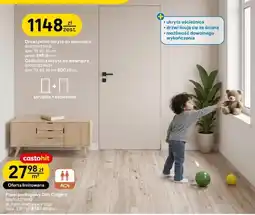 Castorama Drzwi pełne ukryte do wewnątrz + Ościeżnica ukryta do wewnątrz oferta
