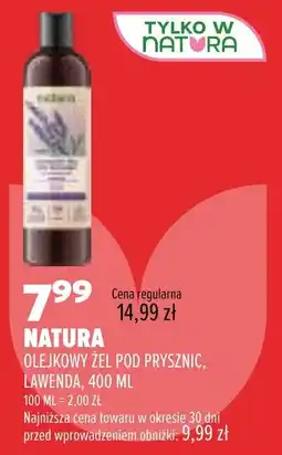 Drogerie Natura NATURA OLEJKOWY ŻEL POD PRYSZNIC, LAWENDA oferta