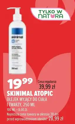 Drogerie Natura Skinimal Atopic Olejek Myjący do Ciała oferta