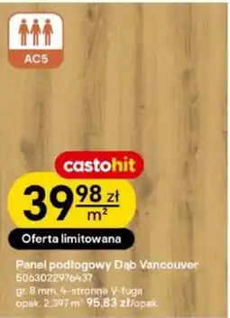 Castorama Panel podłogowy Dąb Vancouver oferta
