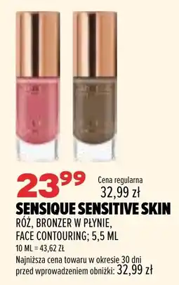 Drogerie Natura SENSIQUE SENSITIVE SKIN ROŻ, BRONZER W PŁYNIĘ, FACE CONTOURING oferta