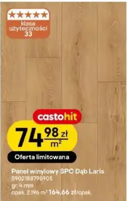 Castorama Panel winylowy SPC Dąb Laris oferta