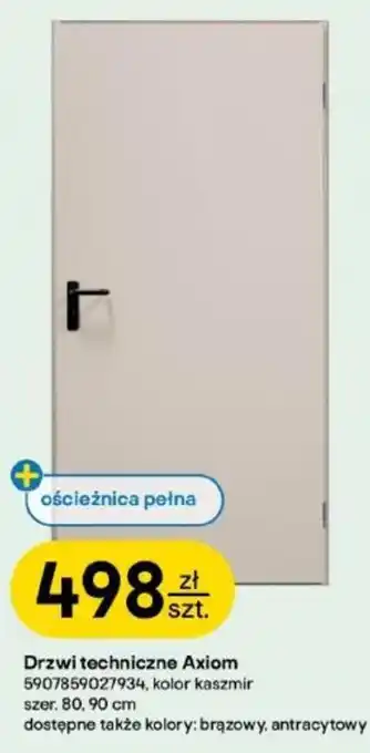 Castorama Drzwi techniczne Axiom oferta