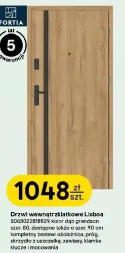 Castorama Drzwi wewnątrzklatkowe Lisboa oferta