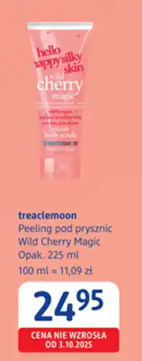 dm drogerie markt treaclemoon Peeling pod prysznic Wild Cherry Magic oferta
