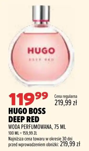 Drogerie Natura HUGO BOSS DEEP RED oferta
