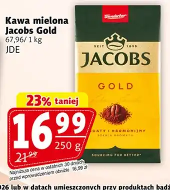 Kawa mielona Jacobs Gold