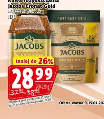 Prim Market Kawa rozpuszczalna Jacobs Cronat Gold oferta