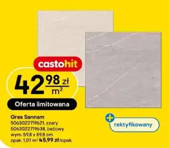 Castorama Gres Sannam oferta