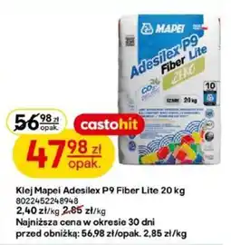 Castorama Klej Mapei Adesilex P9 Fiber Lite oferta