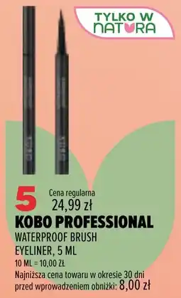 Drogerie Natura Kobo Professional Waterproof Brush Eyeliner oferta