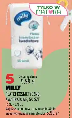 Drogerie Natura Płatki kosmetyczne, kwadratowe oferta
