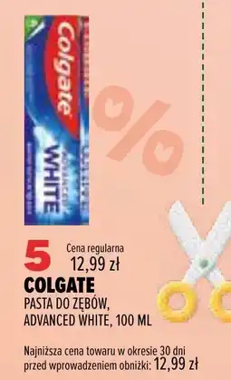 Drogerie Natura Colgate Pasta do zębów, Advanced White oferta