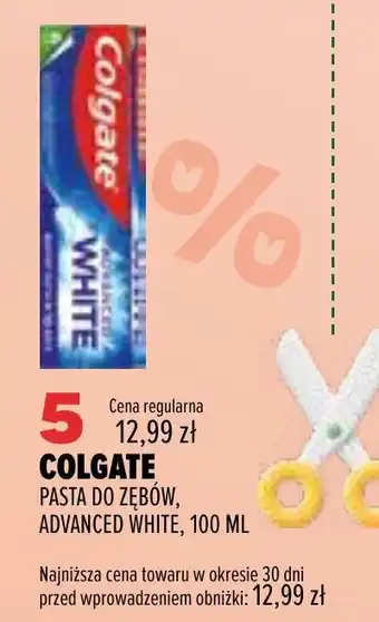 Colgate Pasta do zębów, Advanced White
