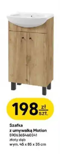 Castorama Szafka z umywalką Motion oferta